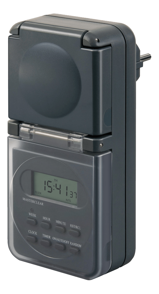 Digital 7 Day Weekly Timer IP44