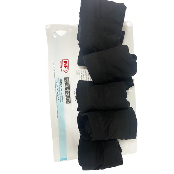 Bambus underbukser Medium Black, 5-pak