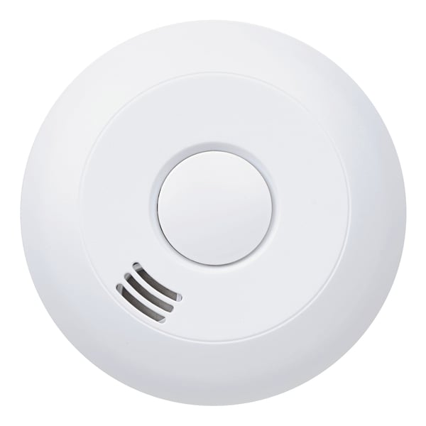 Optical smoke- & heat alarm, linkable, 1pk