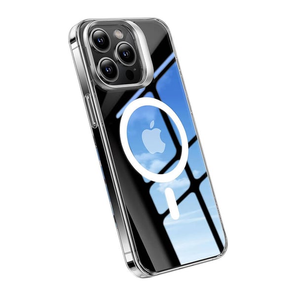 Torras telefondeksel UPRO Lstand Clear-Mag for iPhone 15 PRO (gjennomsiktig)