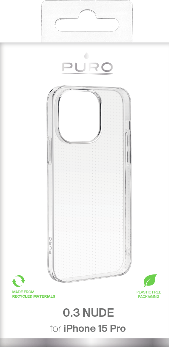 iPhone 15 Pro 0.3 NUDE Ultra slim TPU case