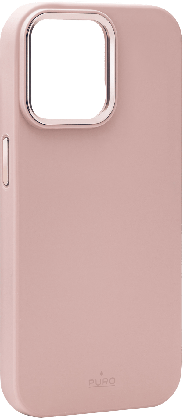 iPhone 15 Pro silicone cover ICON MAG PRO, rose