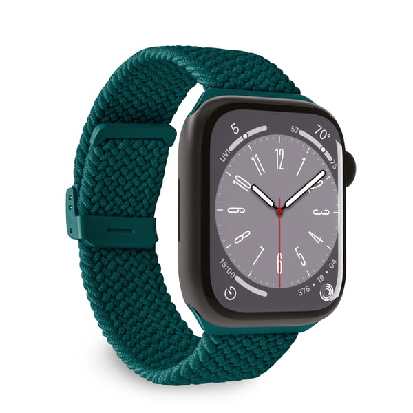 LOOP Elasticized Nylon wristband, universal, dark green