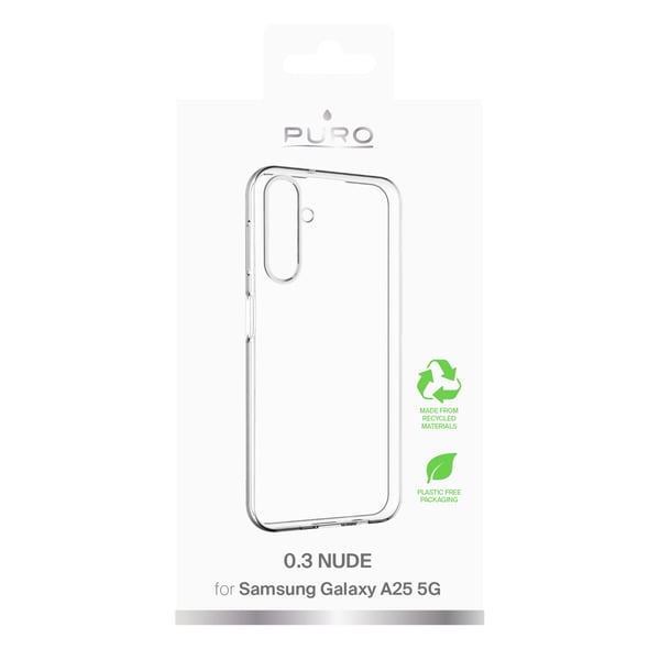 Samsung Galaxy A25 5G 0.3 NUDE ultra slim TPU case, transp.