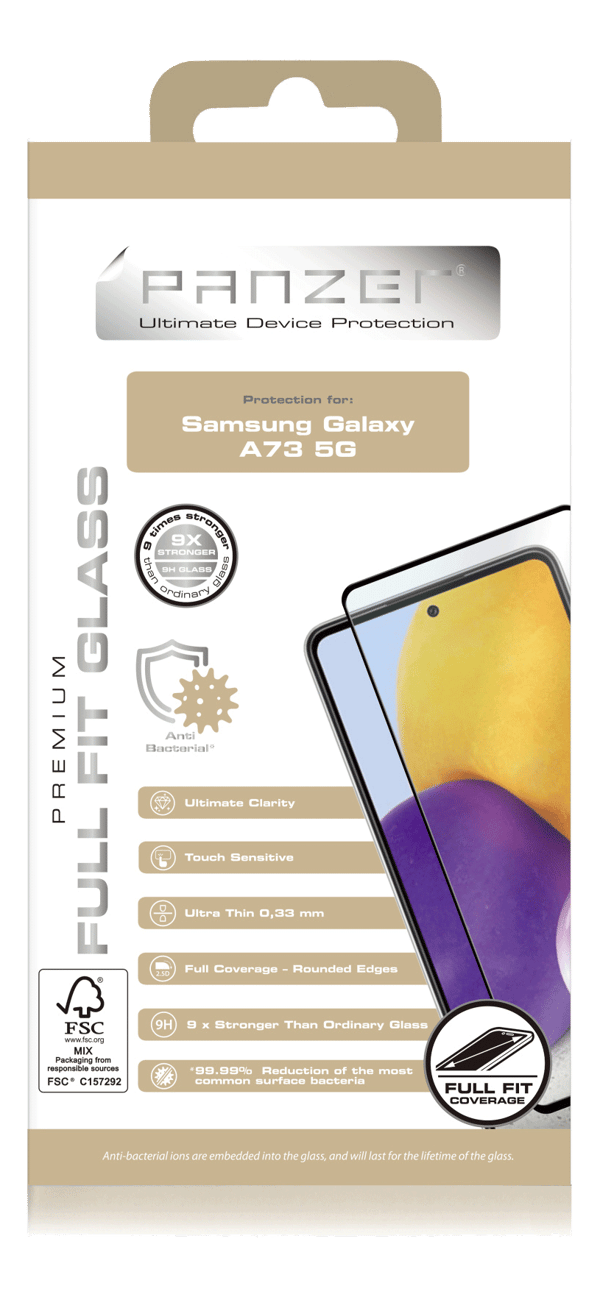 Samsung Galaxy A73 5G Full Fit Glass black