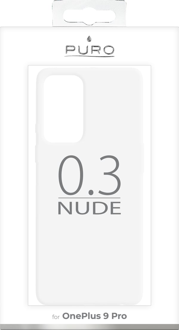 OnePlus 9 Pro 0.3 Nude Cover, Transparent