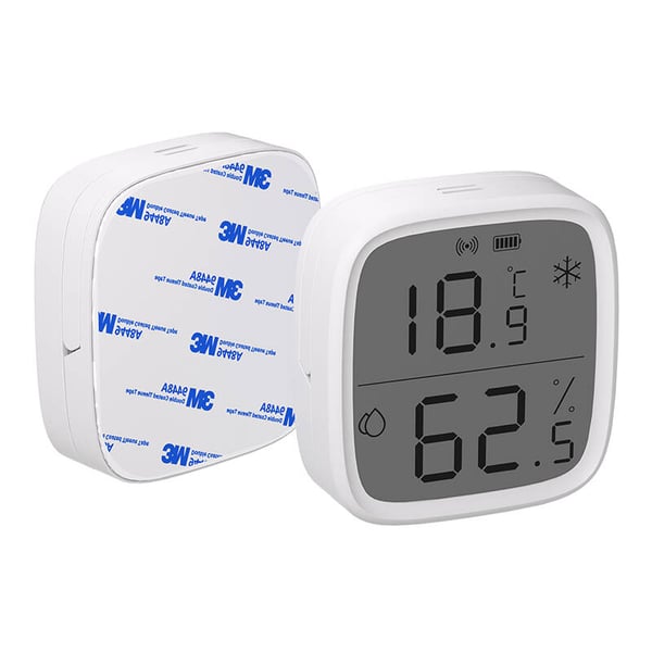 Smart temperatur- og fuktighetssensor ZigBee LCD Sonoff SNZB-02D