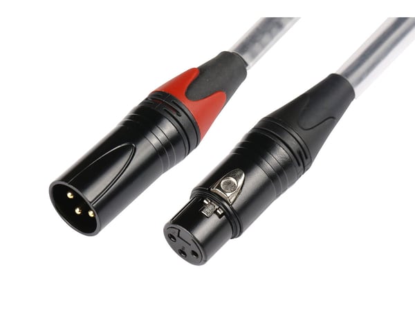 XLR-M/F-3 Professional XLR-cable, female-male, 3m