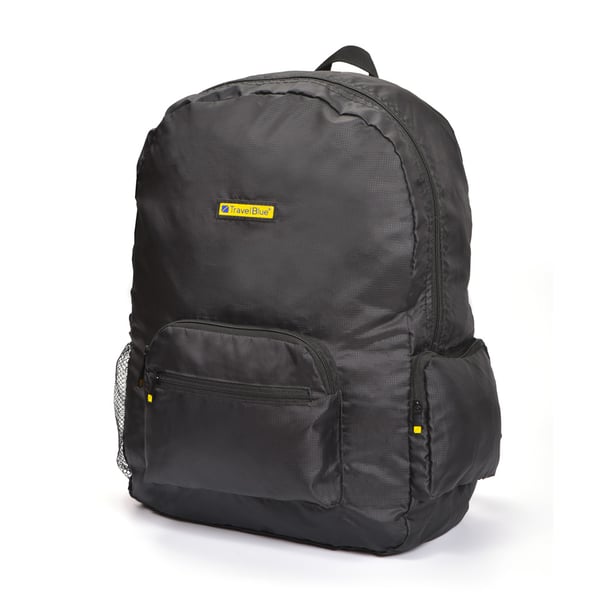 Folding Back Pack, Mixed colors Black/Blue & Pink