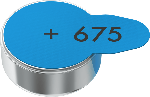 Hearing Aid Batteries 675 - 6 pack