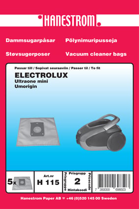 Dammsugarpåsar ELECTROLUX ULTRAONE MINI