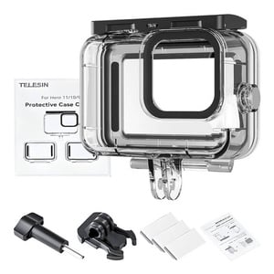 Beskyttelsesetui kombinert med TELESIN for GoPro Hero 12/11/10/9