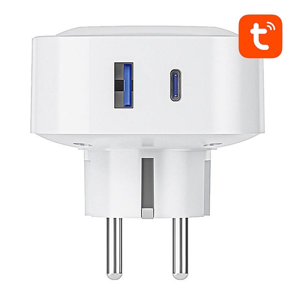 Gosund SP6 16A USB-C 20W Tuya smart WiFi/Bluetooth-uttak