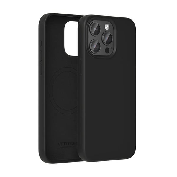 Vention KUFB0-40 Silikone Cover til iPhone 15 Pro Max (sort)