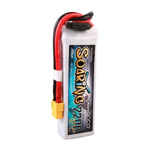 Gens ace G-Tech Soaring 2200mAh 11,1V 30C 3S1P Lipo Batte