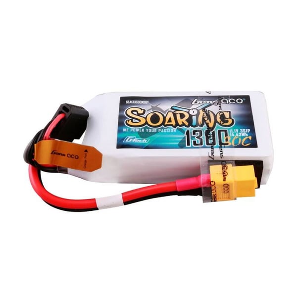 Gens ace G-Tech Soaring 1300mAh 11,1V 30C 3S1P Lipo-batteri