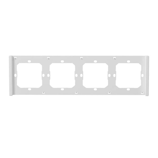 Ramme for bryter M5 80 firedobbel 4-fold SONOFF M5-4C-80-FW (hvit)