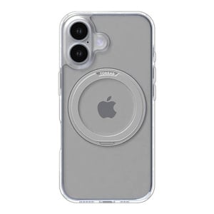 Torras Ostand Pro -kotelo iPhone 16 Plus:lle (läpinäkyvä)