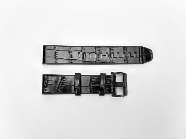 Silikon klokkerem til Garmin Fenix 8/7X/6X/5X Black 22 mm