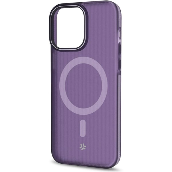 Magsuit MagSafe-kompatibelt deksel til iPhone 16, halvgjennomsiktig, lilla
