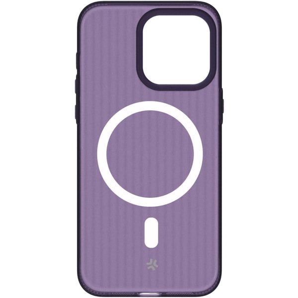 Magsuit MagSafe-kompatibelt deksel til iPhone 16, halvgjennomsiktig, lilla