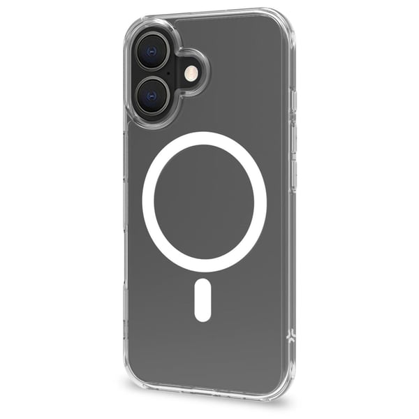 Gelskin mag TPU-deksel MagSafe-kompatibelt iPhone 16 gjennomsiktig