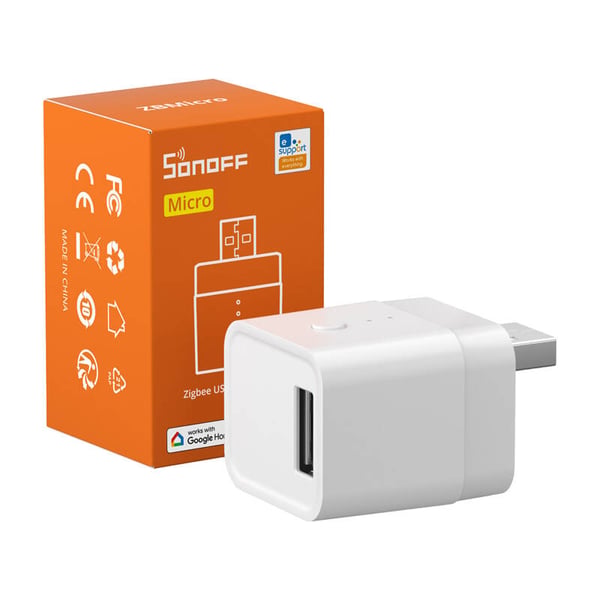 Smart adapter, USB ZigBee switch SONOFF ZBMicro (maks. 36W)