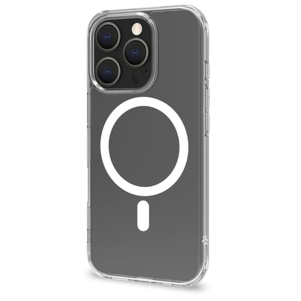 Gelskin mag TPU-deksel MagSafe-kompatibelt iPhone 16 Pro gjennomsiktig