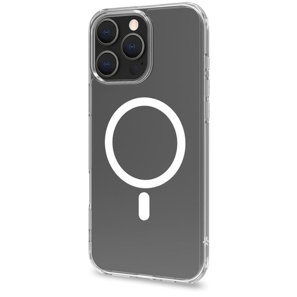 Gelskinmag TPU-deksel MagSafe-kompatibelt iPhone 16 Pro Max Transparent