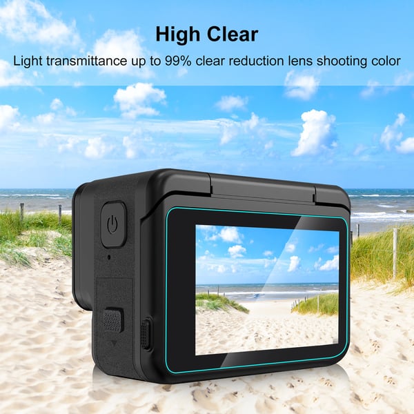 Skjermbeskytter i herdet glass for Insta360 Ace Pro 2 (3-pack)