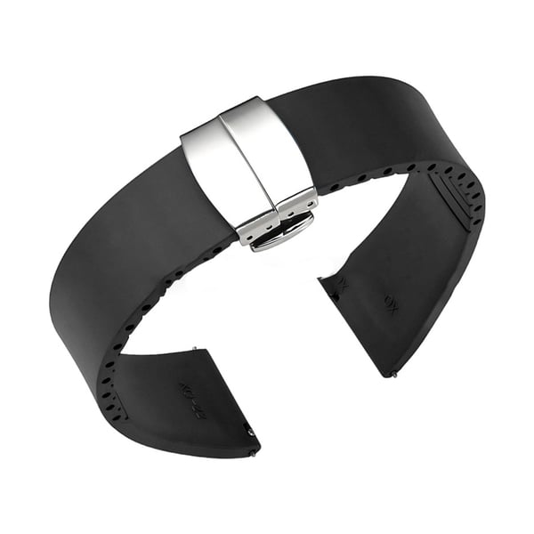 Urrem - åndbar og vandtæt Black 19 mm