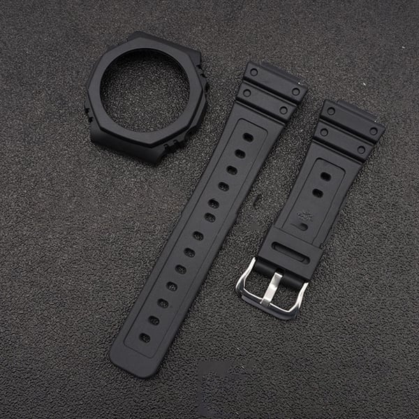 TPU-klokkerem til Casio GA-2100/2110 - svart