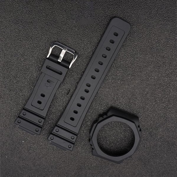 TPU-klokkerem til Casio GA-2100/2110 - svart