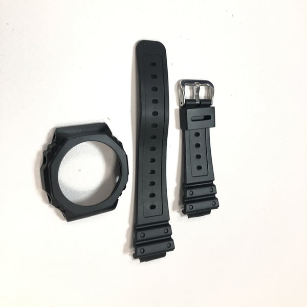 TPU-klokkerem til Casio GA-2100/2110 - svart