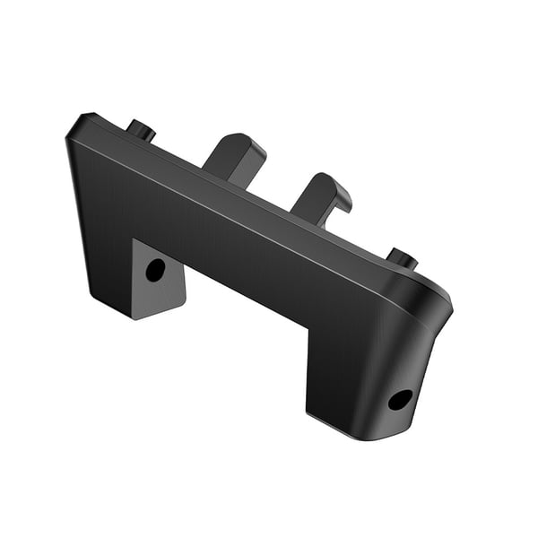 Kolmihelmikellon hihnan liitin (2 kpl) Black