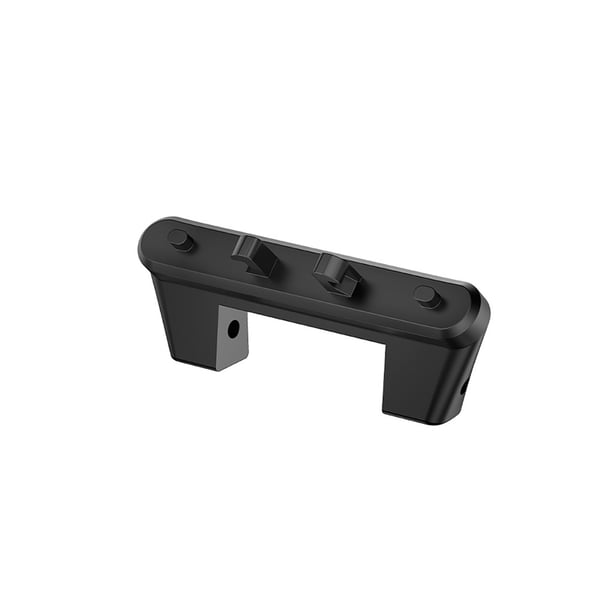 Kolmihelmikellon hihnan liitin (2 kpl) Black
