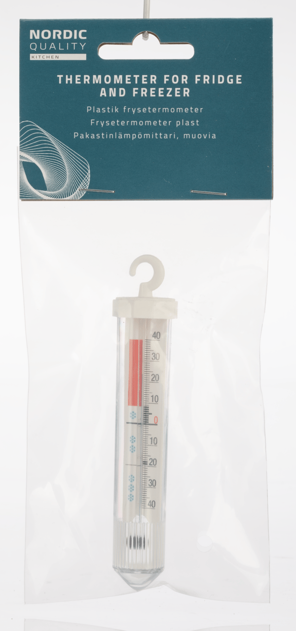 Frysetermometer, -30°C - +40°C