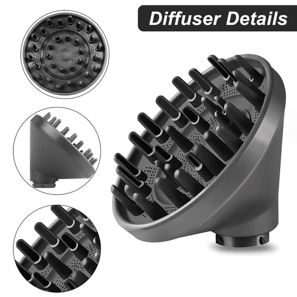 Diffuser för Lockar Dyson Airwrap HS01/05 Grey