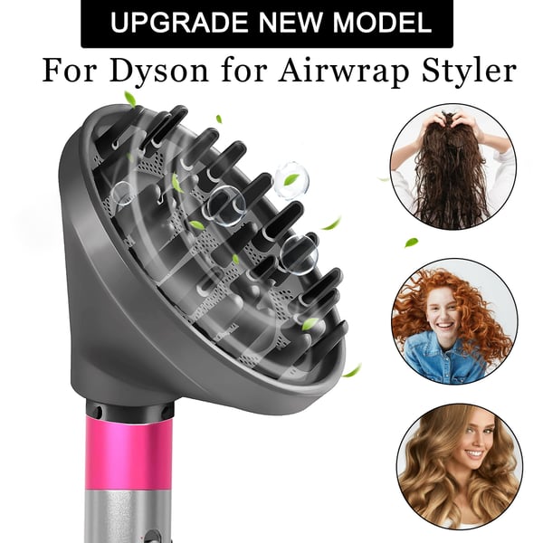 Diffuser för Lockar Dyson Airwrap HS01/05 Grey