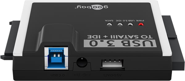 USB 3.0 -kiintolevyadapteri IDE- ja SATA-levyille