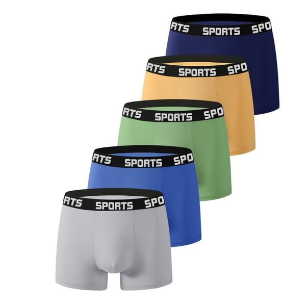 Miesten bokserit, tukeva ja tukeva istuvuus MultiColor 7-Pack XL