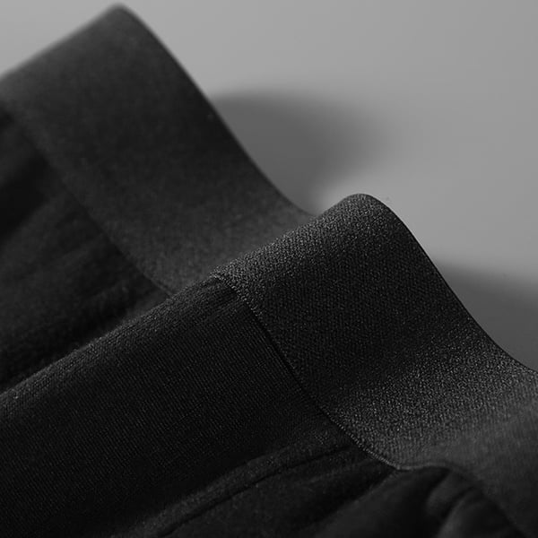 Boxershorts til mænd, sikker og støttende pasform Black 6-Pack L