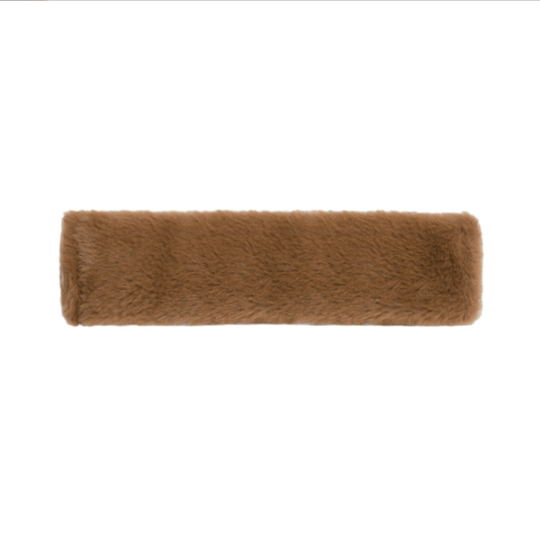 Auton turvavyön olkapehmusteet (2 kpl sarja) Brown+Beige
