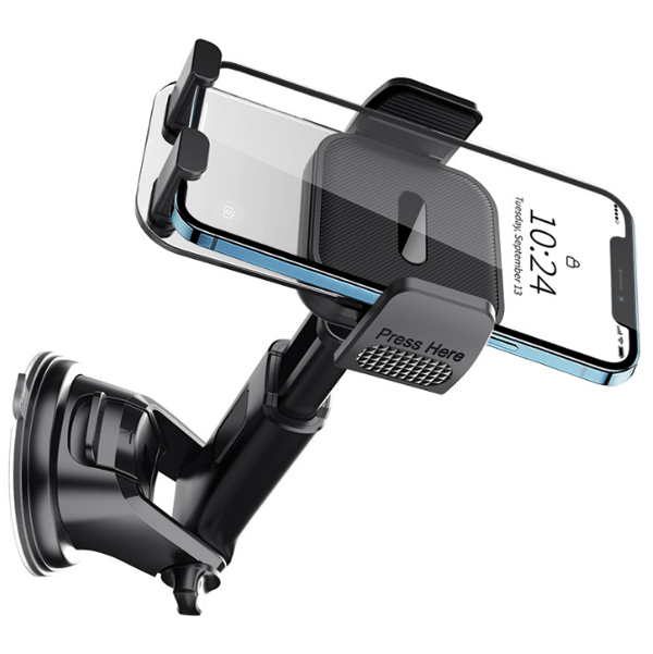 Mobilholder til instrumentbræt og luftventil Grey