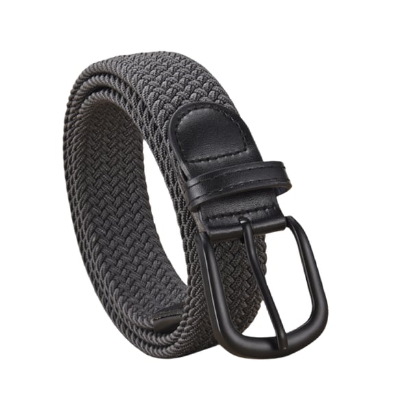 Ei reikää elastinen kudottu vyö Grey L