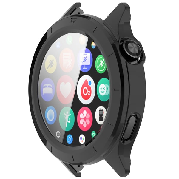 Xiaomi Watch S4-deksel med innebygd skjermbeskytter - Svart