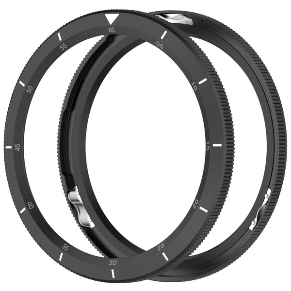 Oppgrader din Xiaomi Watch S4/S3 med en elegant ramme i rustfritt stål Scale silver