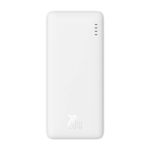 Baseus Airpow 10000mAh 20W powerbank (hvit)