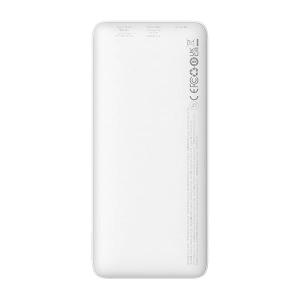 Baseus Airpow 10000mAh 20W powerbank (hvit)