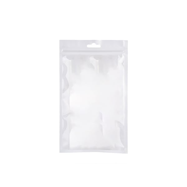 100 kpl itsesulkeutuvaa pussia 10,5 x 15 cm (pyöreä reikä) x 20 johtoa